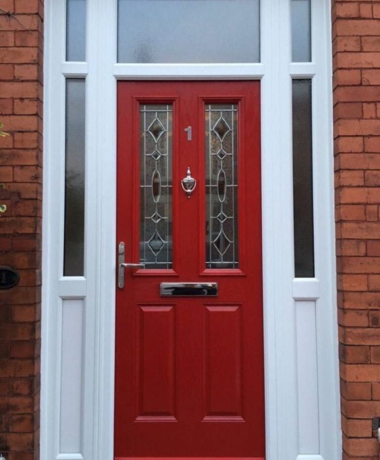 UPVC door installation with details in Liverpool by Allerton Windows.