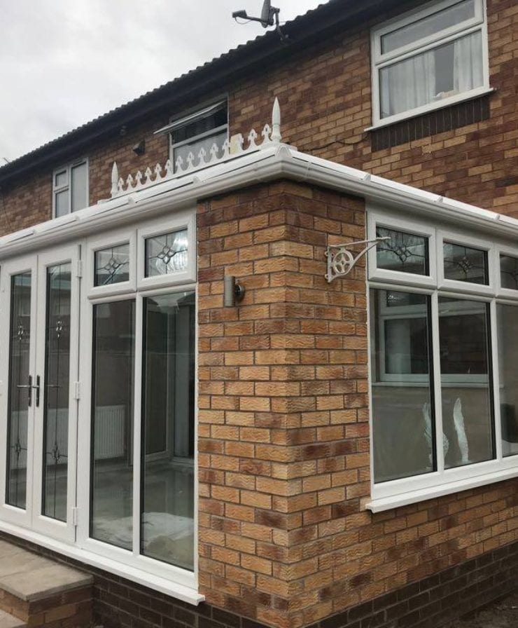 Edwardian double-hipped style conservatory in Wirral by Allerton Windows.
