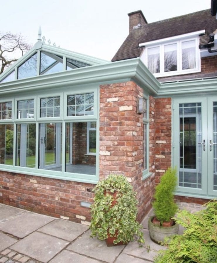 Orangery extension in Maghull by Allerton Windows.