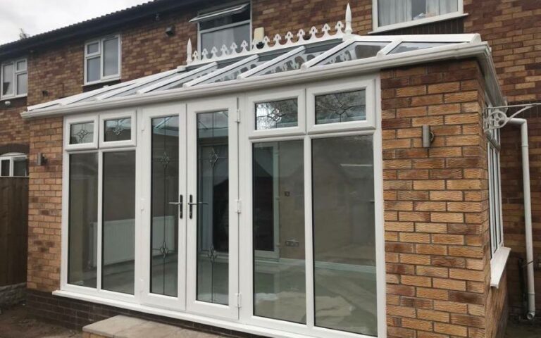 Edwardian double-hipped conservatory by Allerton Windows.
