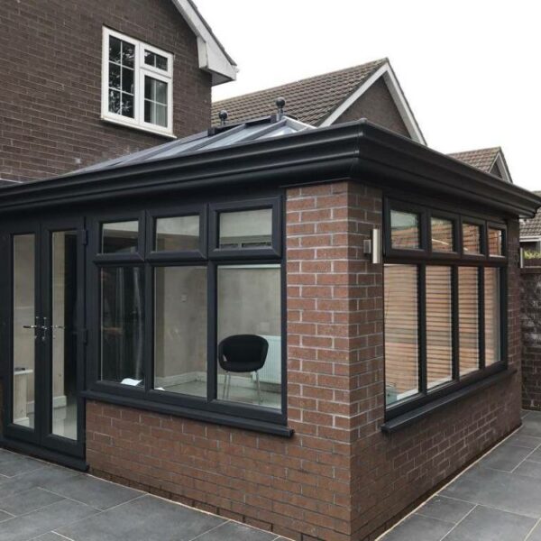 Single storey home extension in Liverpool by Allerton Windows.