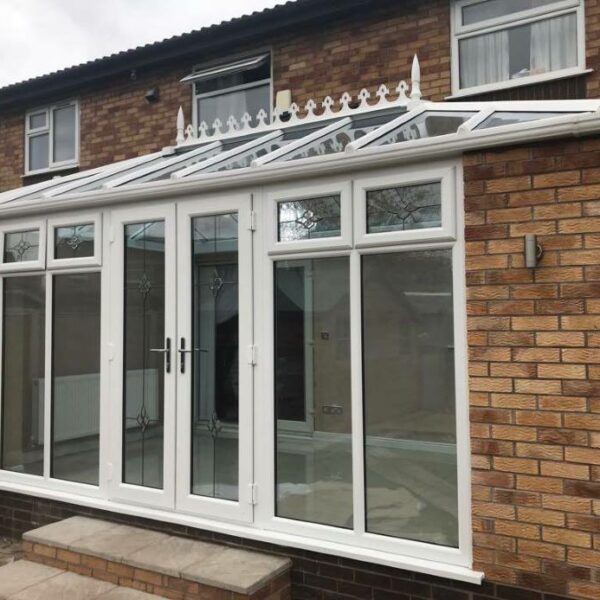 Edwardian double-hipped conservatory by Allerton Windows.