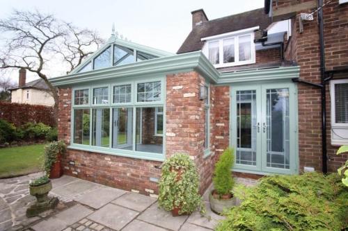 Orangery extension in Maghull by Allerton Windows.